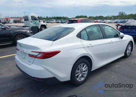 2025 Toyota Camry Le from USA, damaged, VIN 4T1DAACK0SU502838